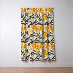Wild Yellow Lilies Window Curtain Gallery Image 3