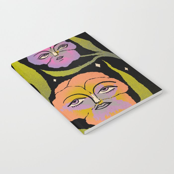 Night Pansy Notebook Gallery Image 2