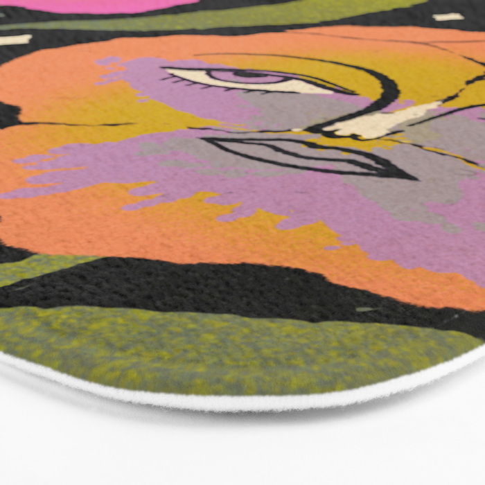 Night Pansy Bath Mat Gallery Image 3