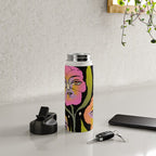 Night Pansy Water Bottle Gallery Image 5