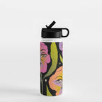 Night Pansy Water Bottle Gallery Image 1