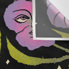 Night Pansy Wall Tapestry Gallery Image 3