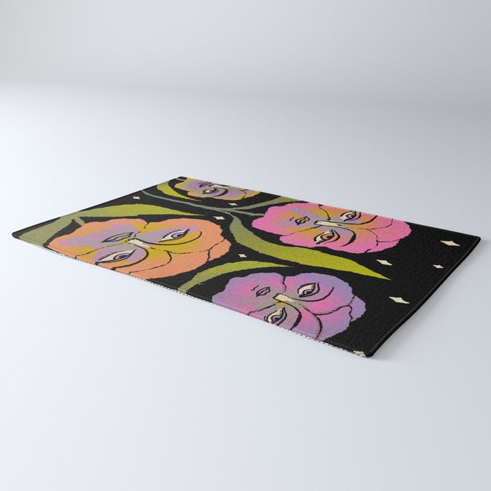 Night Pansy Rug Gallery Image 3