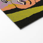 Night Pansy Welcome Mat Gallery Image 2