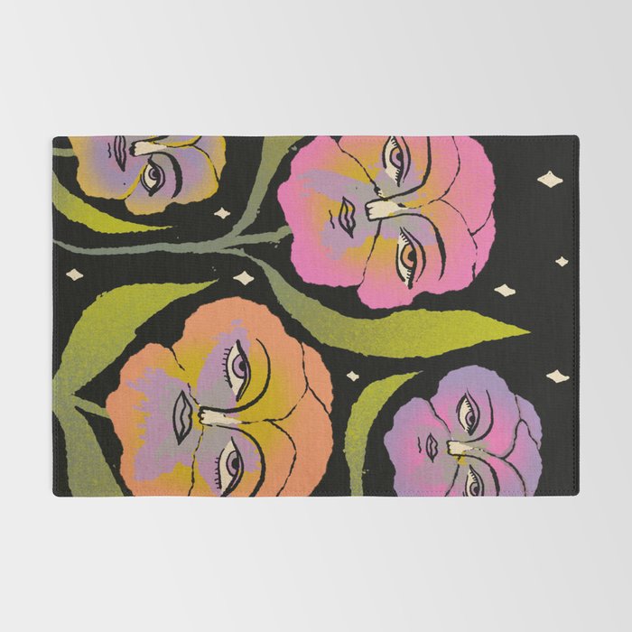 Night Pansy Rug Gallery Image 2