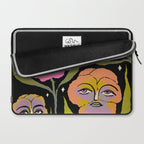 Night Pansy Laptop Sleeve Gallery Image 2