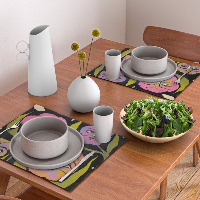 Night Pansy Placemat Gallery Image 2