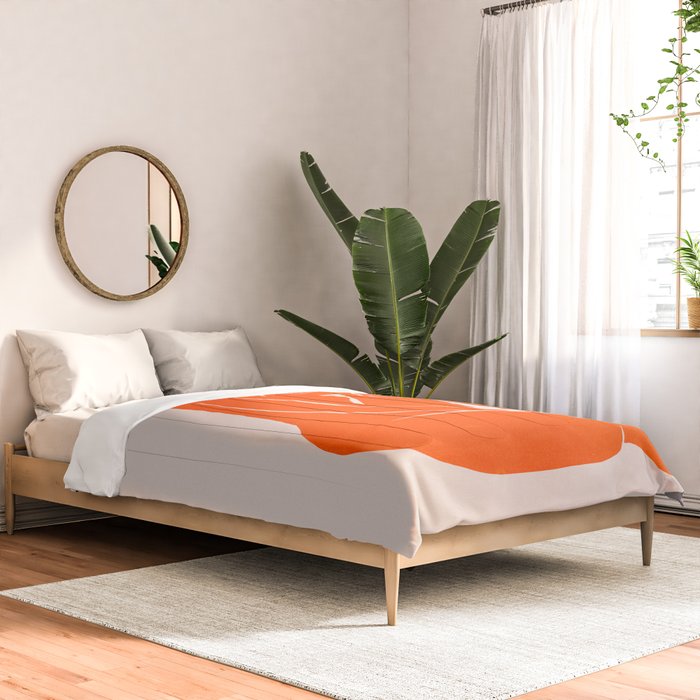 Nude II: Torch Orange Edition Comforter Gallery Image 2