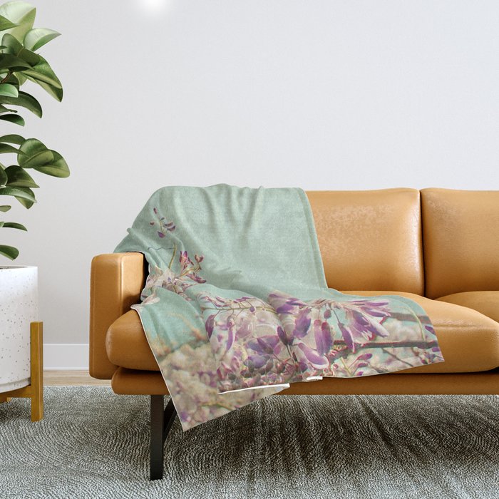 Wisteria Throw Blanket Gallery Image 1