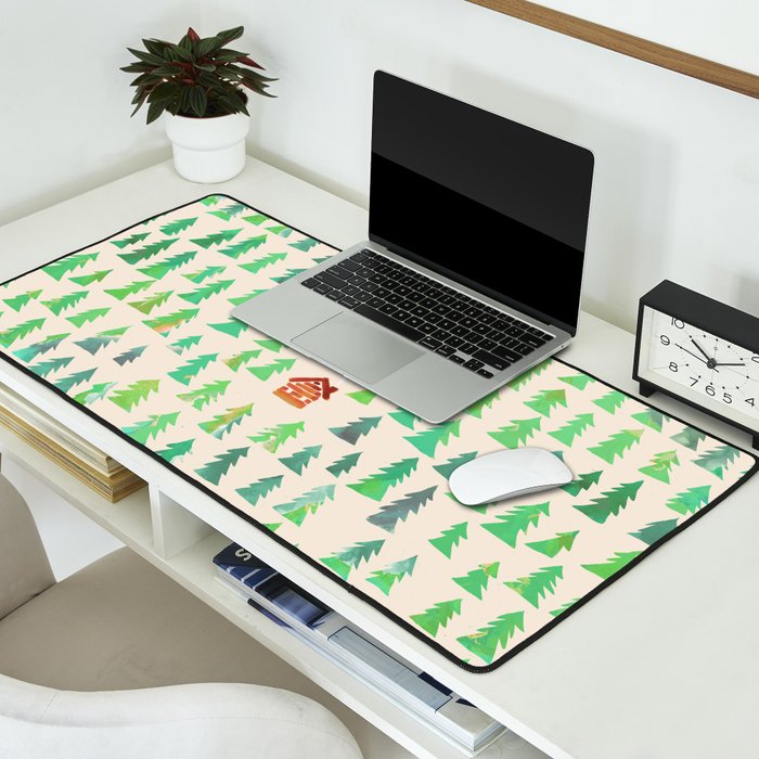 Alone in the woods Desk Mat Gallery Image 2