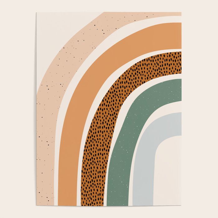 Patterned Rainbow Poster Gallery Image 4