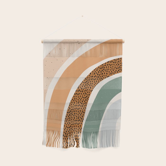 Patterned Rainbow Wall Hanging Gallery Image 1