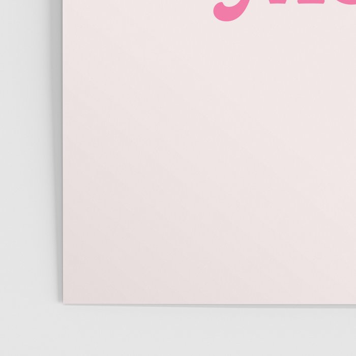 Retro Morning Quote Nº1  pink Poster Gallery Image 3