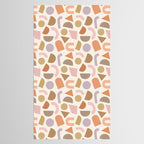 Bauhaus Geo Shapes - Fall Colors Tablecloth Gallery Image 2