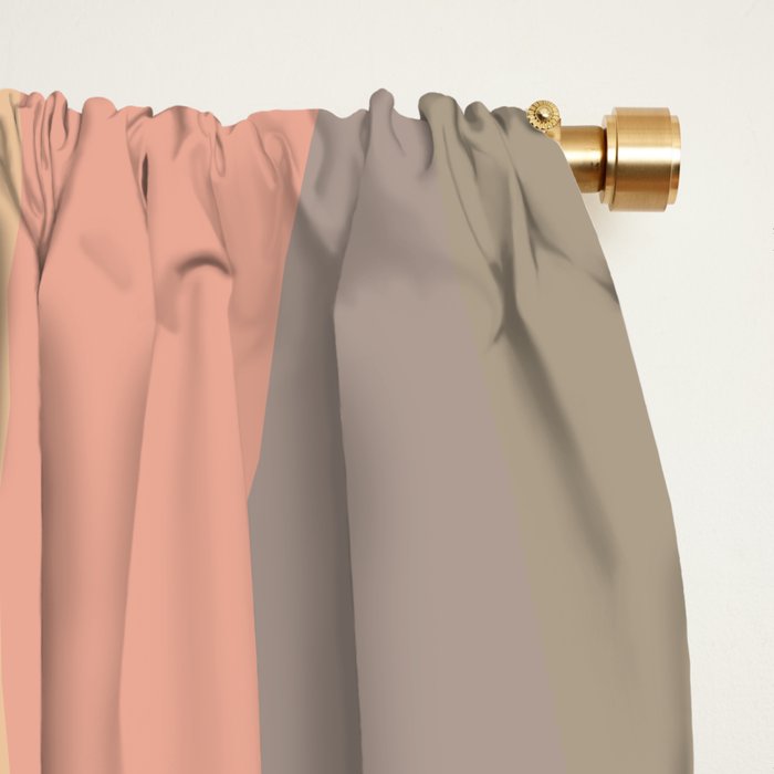 Pastel Abstract Window Curtain Gallery Image 2