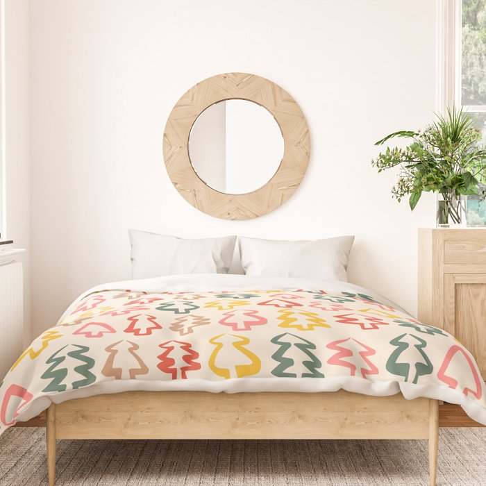 Christmas Trees Duvet Cover Gallery Image 3
