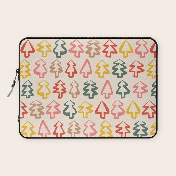 Christmas Trees Laptop Sleeve Gallery Image 1