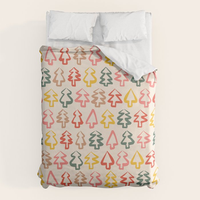 Christmas Trees Duvet Cover Gallery Image 1