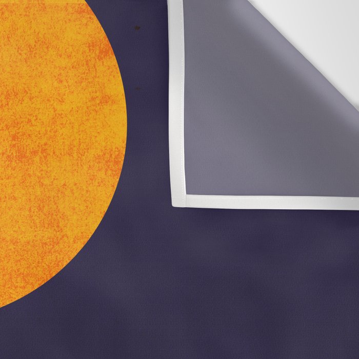 The ocean, the sea, the wave - night scene Wall Tapestry Gallery Image 3