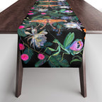 Mantis and Moth Cactus Flower Table Runner Gallery Image 1