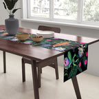 Mantis and Moth Cactus Flower Table Runner Gallery Image 2