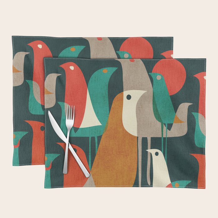 Flock of Birds Placemat Gallery Image 1