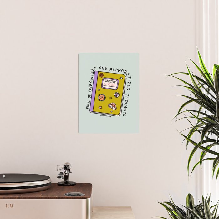 Virgo Notebook Poster Gallery Image 2