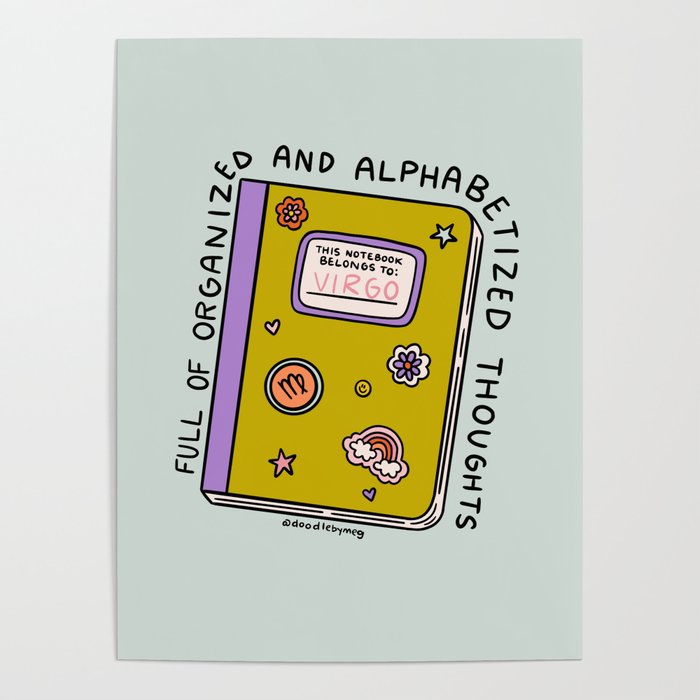 Virgo Notebook Poster Gallery Image 4