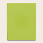 Chartreuse Green Solid Color Notebook Gallery Image 4