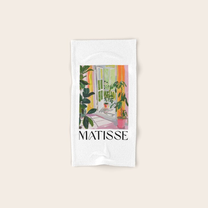 Morning Light - Matisse Inspired Bath Towel Gallery Image 1