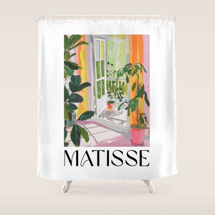 Morning Light - Matisse Inspired Shower Curtain Gallery Image 1