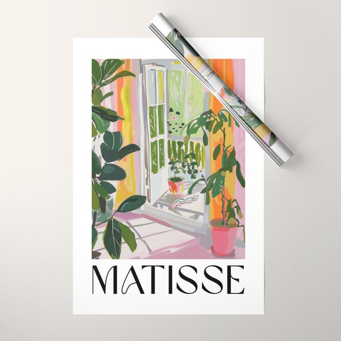 Morning Light - Matisse Inspired Wrapping Paper Gallery Image 1