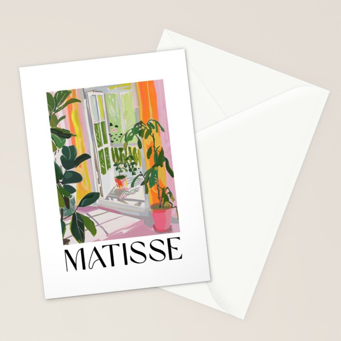 Morning Light - Matisse Inspired Stationery Card Gallery Image 2