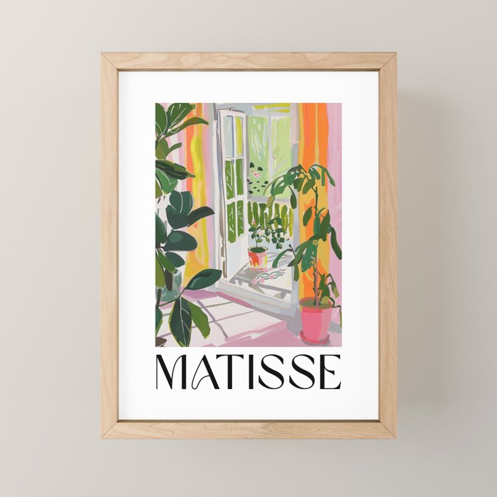Morning Light - Matisse Inspired Mini Art Print Gallery Image 1