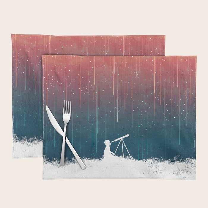 Meteor Rain (light version) Placemat Gallery Image 1