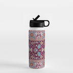 Romanian  Antique  Double Niche Carpet Print Water Bottle Gallery Image 1