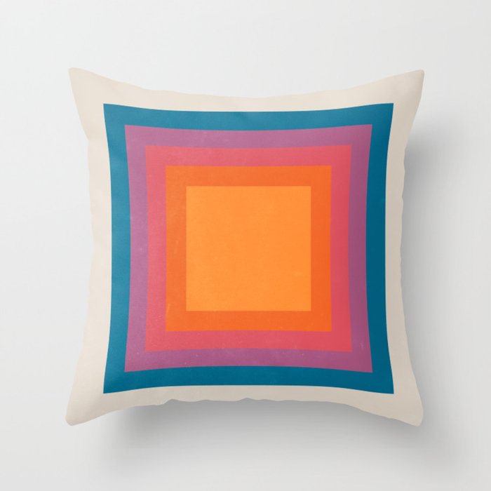 Vintage California Sun 02 Throw Pillow Gallery Image 6