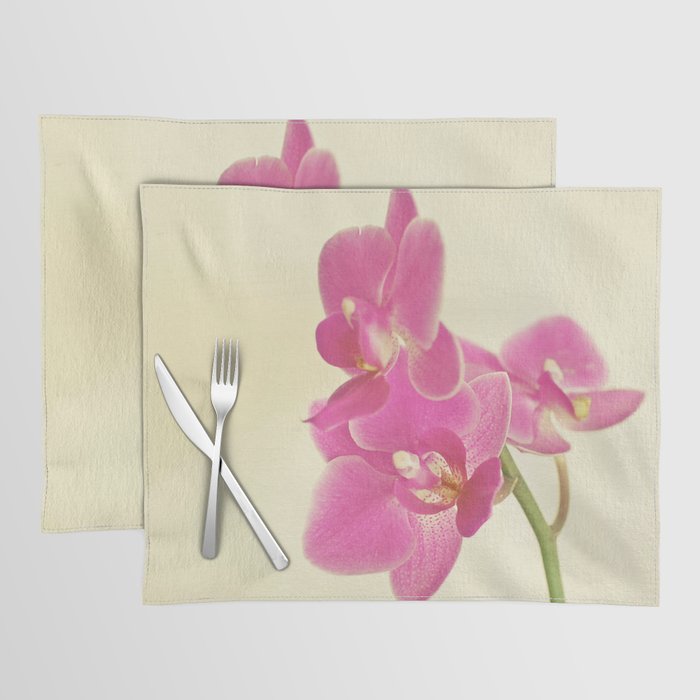 Pink Orchid Placemat Gallery Image 1