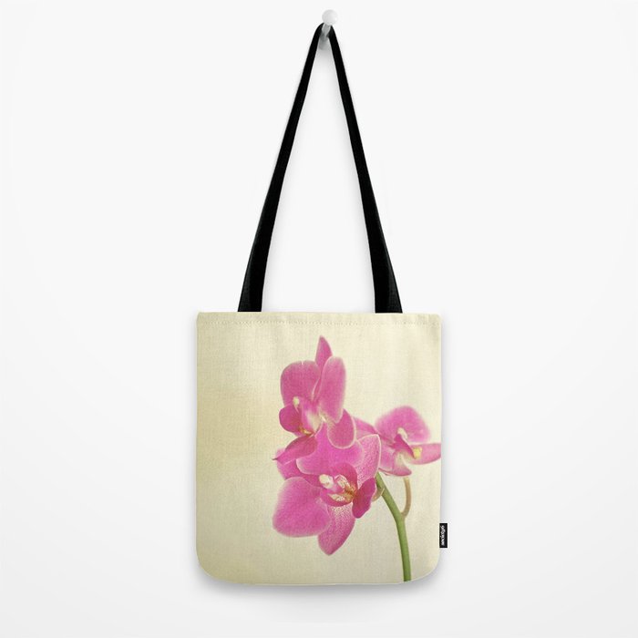 Pink Orchid Tote Bag Gallery Image 2
