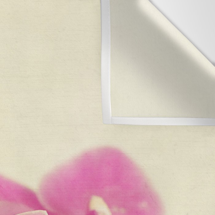 Pink Orchid Wall Tapestry Gallery Image 3