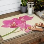 Pink Orchid Outdoor Rug Gallery Image 2