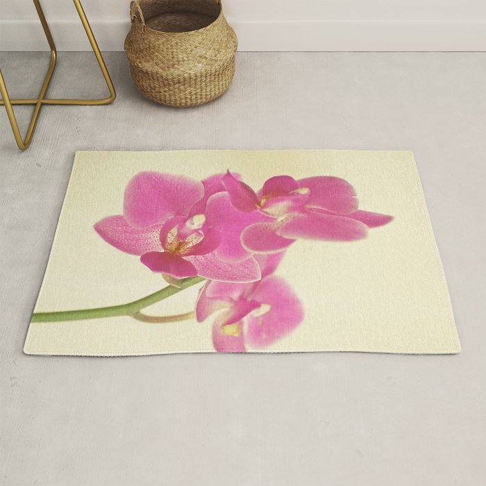 Pink Orchid Rug Gallery Image 1