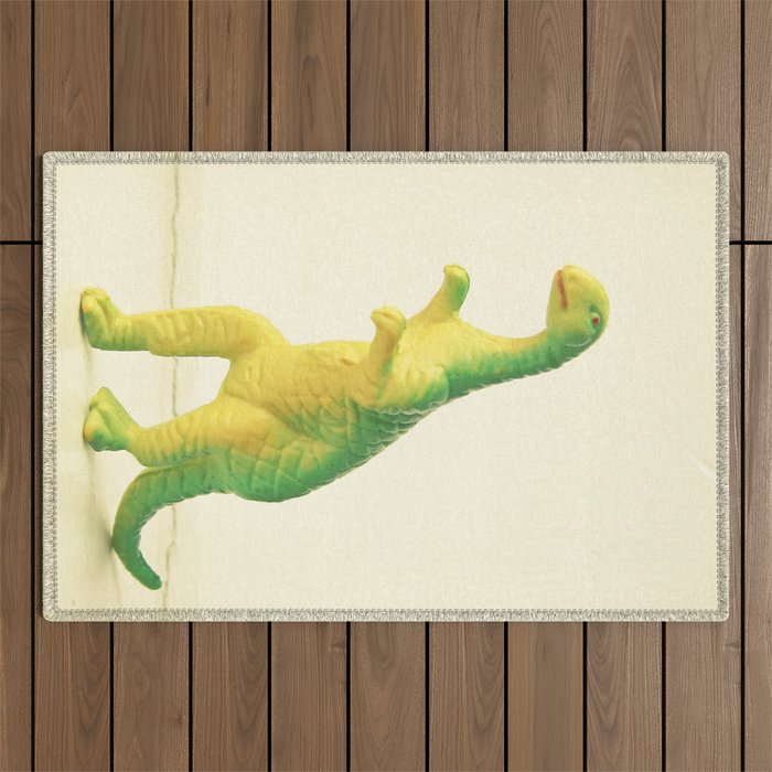 Dinosaur Attack Outdoor Rug Gallery Image 1