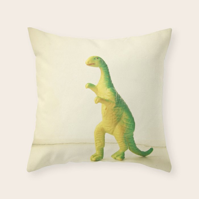 Dinosaur Attack Throw Pillow Gallery Image 6
