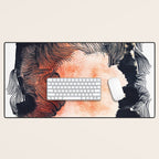 no one around Desk Mat Gallery Image 1