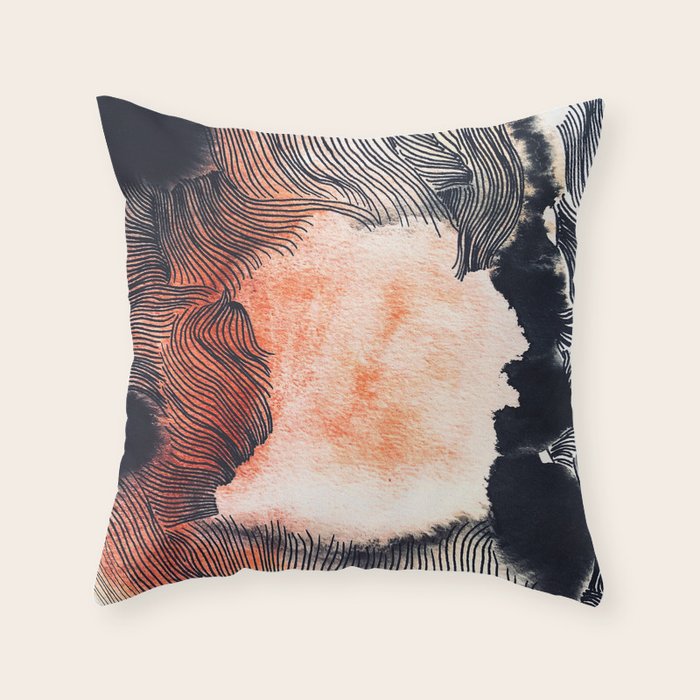 no one around Throw Pillow Gallery Image 6