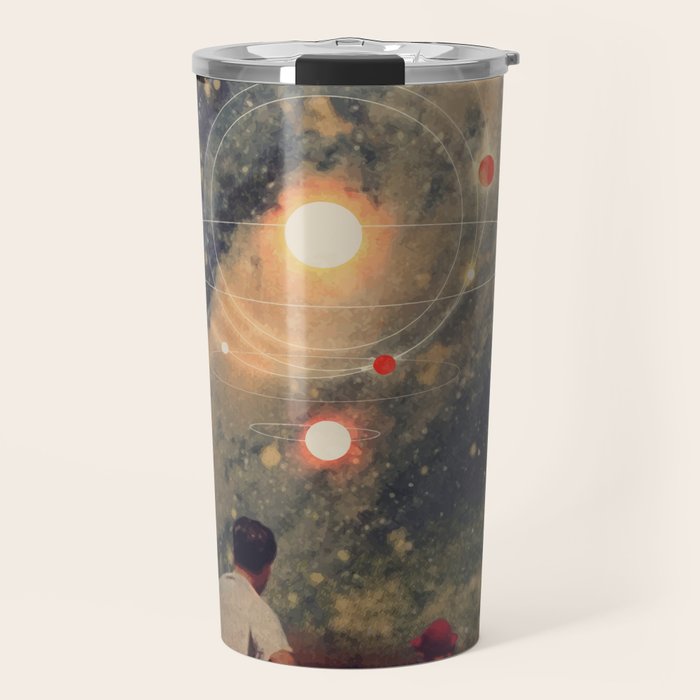 Light Explosions In Our Sky Travel Mug Gallery Image 1