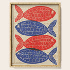 Red Fish, Blue Fish Serving Tray Gallery Image 1