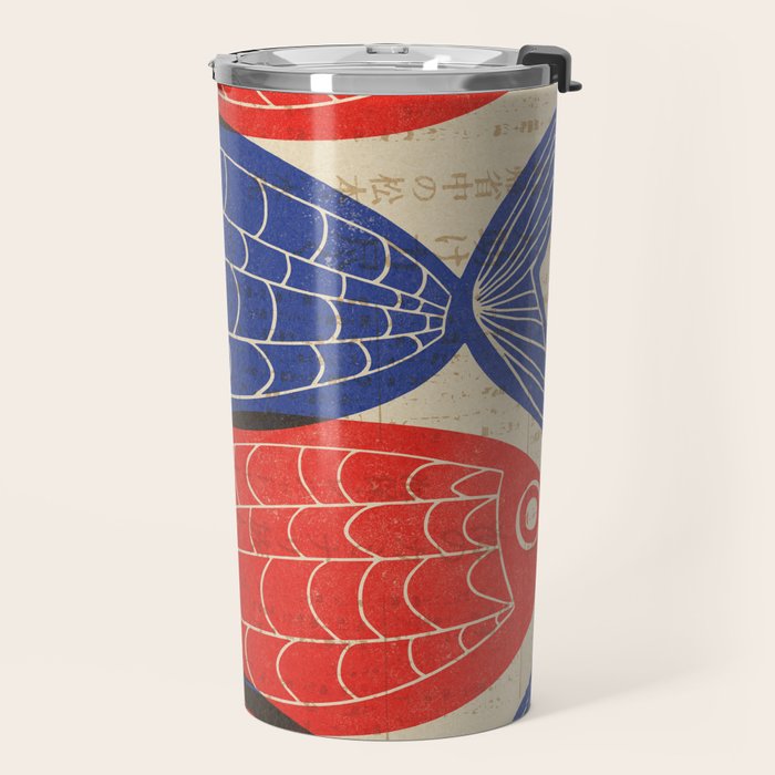 Red Fish, Blue Fish Travel Mug Gallery Image 2