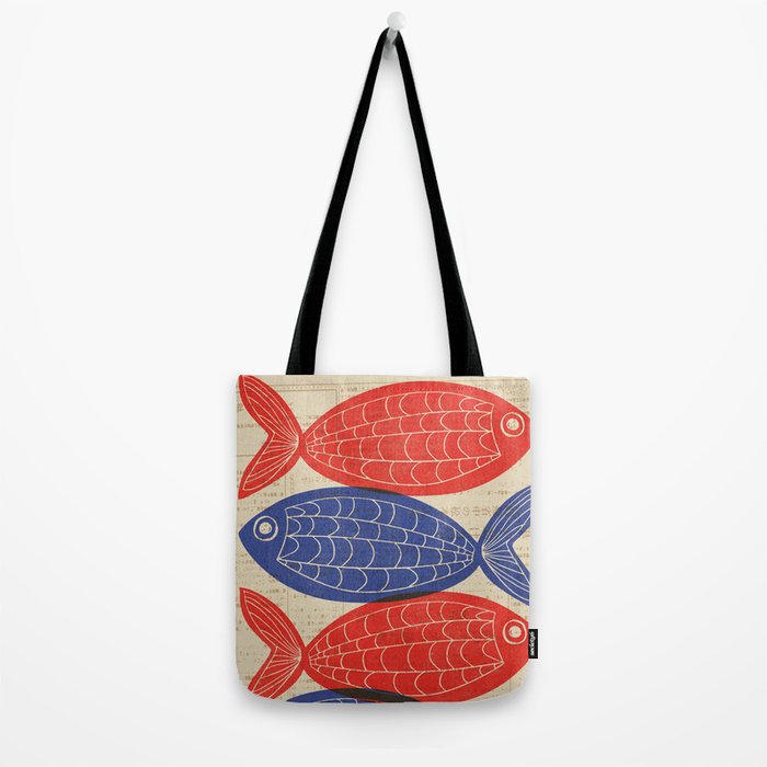 Red Fish, Blue Fish Tote Bag Gallery Image 2